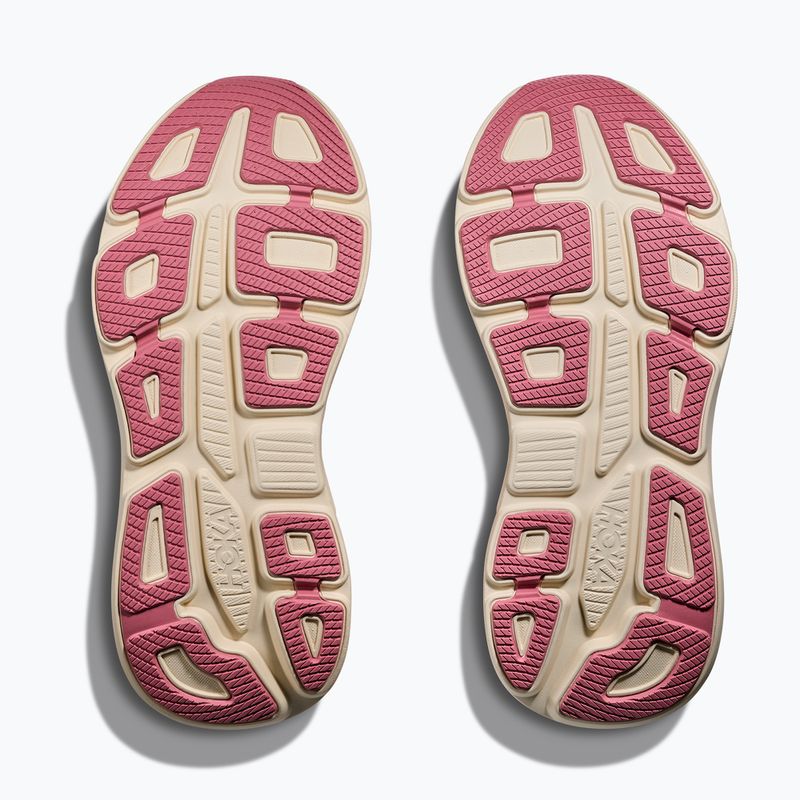 Scarpe da corsa donna HOKA Bondi 9 Wide lingonberry/cranberry 8