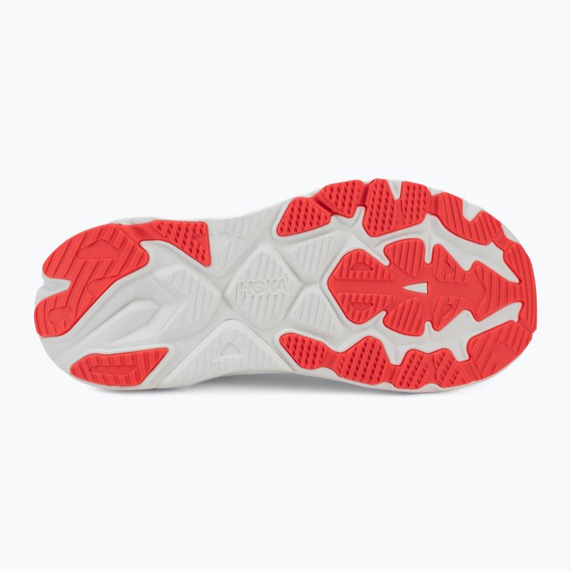 Scarpe da corsa da uomo HOKA Arahi 8 Wide neon yuzu/neon flame 4