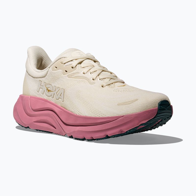 Scarpe da corsa da donna HOKA Arahi 8 Wide alabaster/lingonberry