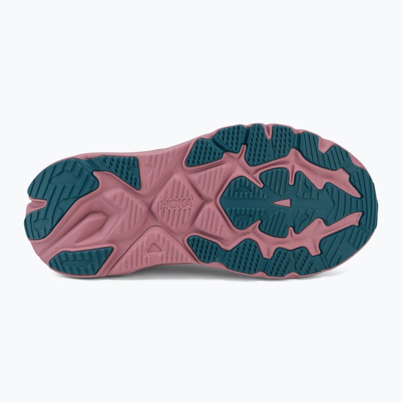 Scarpe da corsa da donna HOKA Arahi 8 Wide alabaster/lingonberry 4