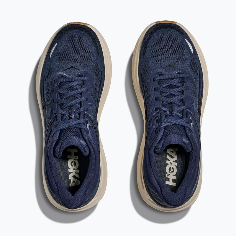 Scarpe da corsa uomo HOKA Bondi 9 Wide midnight blue/varsity navy 7