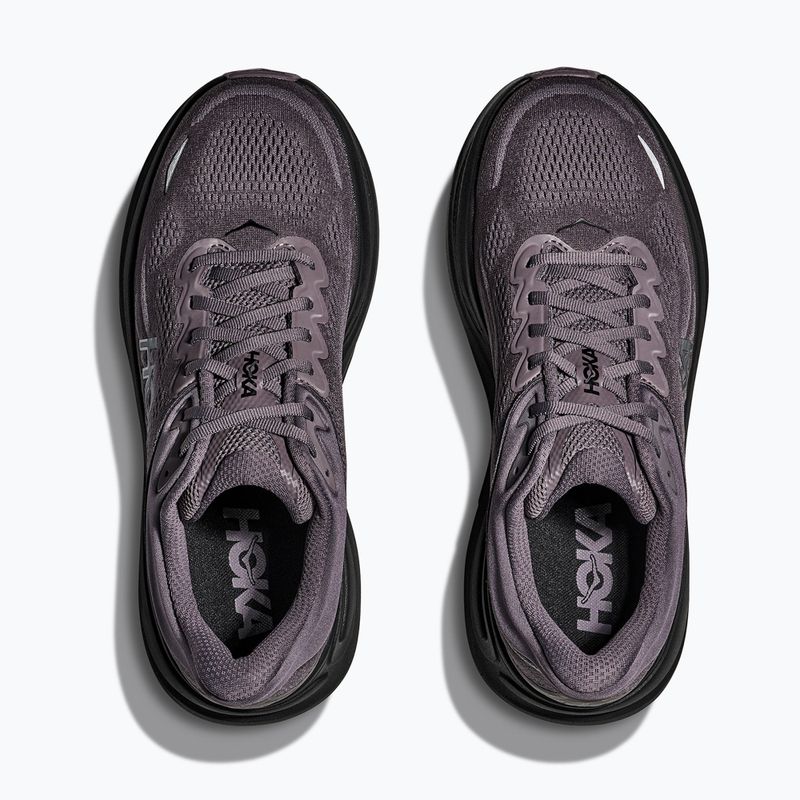 Scarpe da corsa uomo Hoka Bondi 9 galaxy /carbon black 8