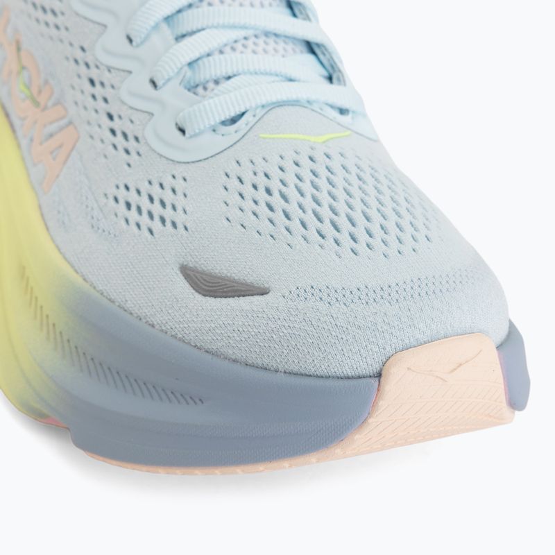 Scarpe da corsa donna HOKA Bondi 9 glimmering blue/overcast 7