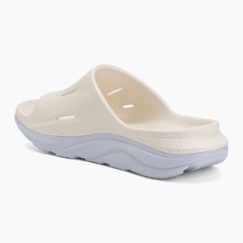 Ciabatte HOKA Ora Recovery Slide 3 alabaster/ambient blue 3