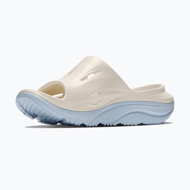 Ciabatte HOKA Ora Recovery Slide 3 alabaster/ambient blue 4