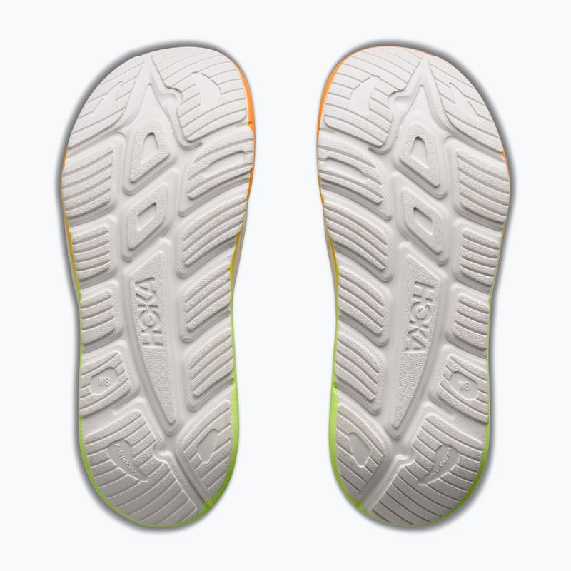 Ciabatte HOKA Ora Recovery Slide 3 white/neon yuzu 7