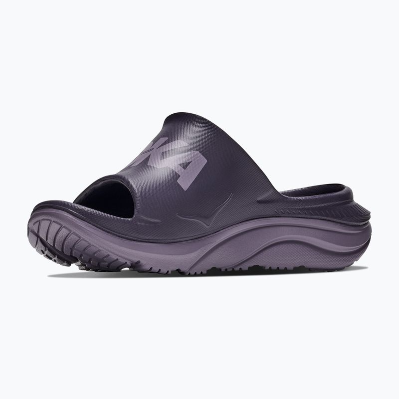 Ciabatte HOKA Ora Athletic squid ink/purple fog 4