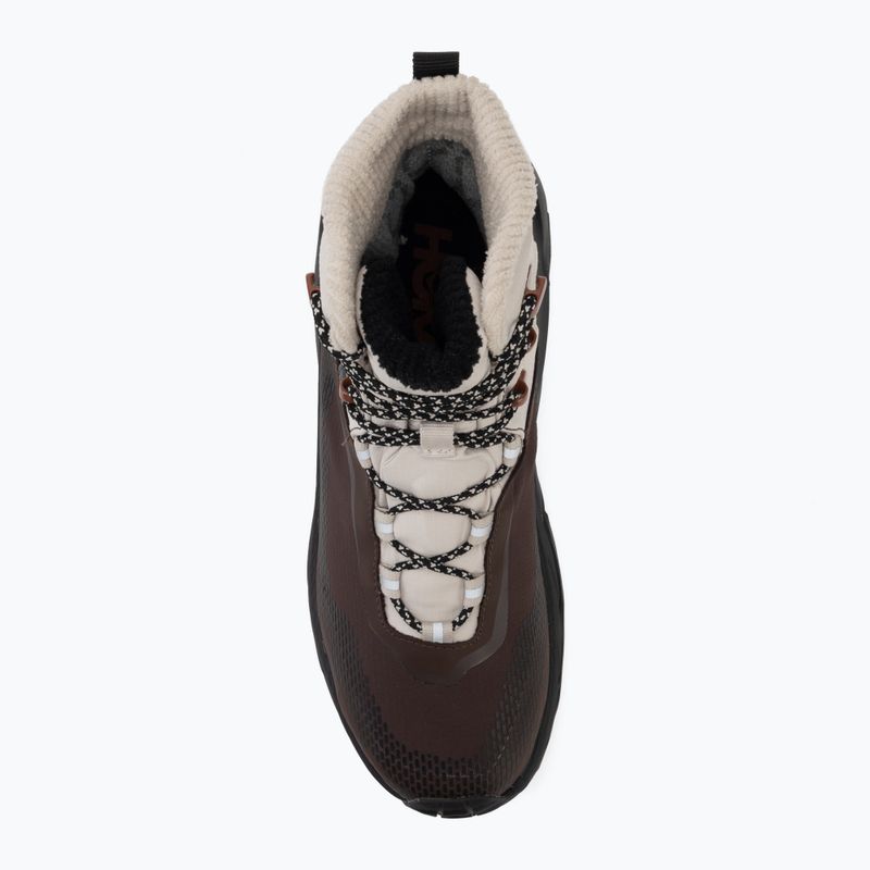 Scarpe da trekking uomo HOKA Kaha 2 Frost GTX river rock grey/black 5