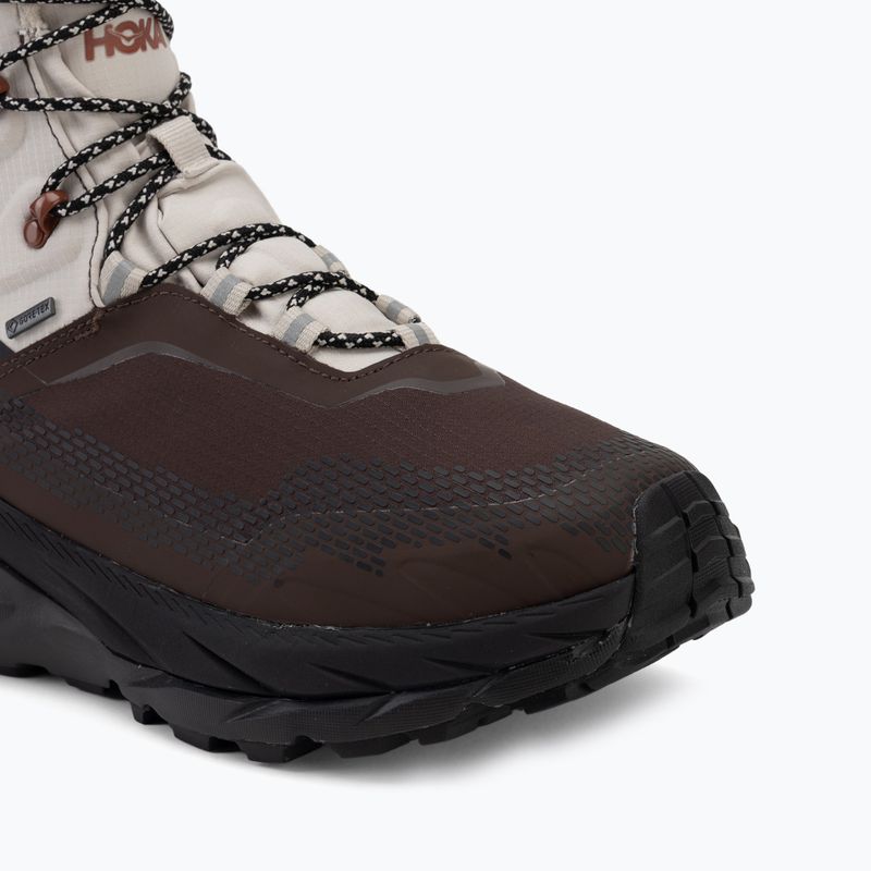 Scarpe da trekking uomo HOKA Kaha 2 Frost GTX river rock grey/black 7