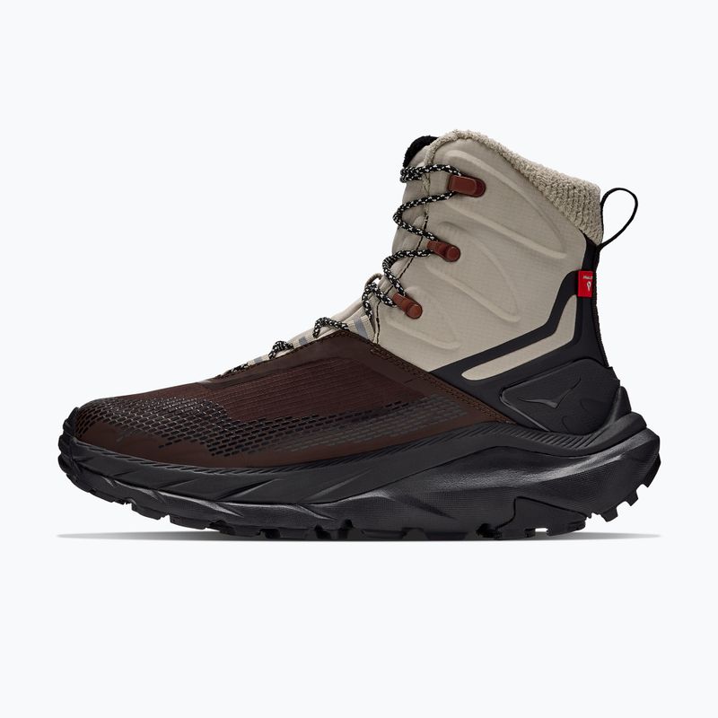 Scarpe da trekking uomo HOKA Kaha 2 Frost GTX river rock grey/black 3