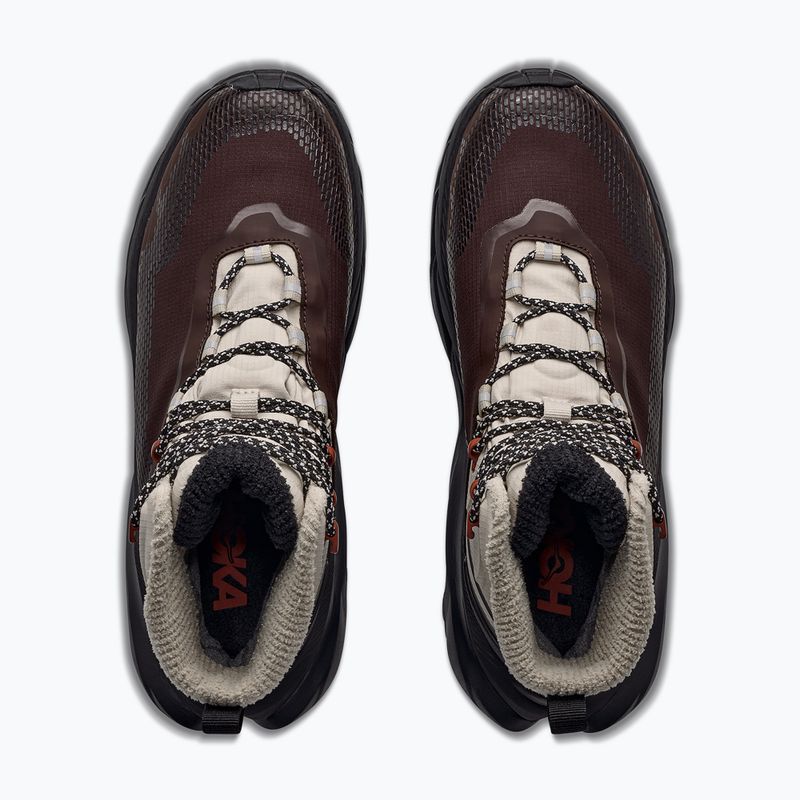 Scarpe da trekking uomo HOKA Kaha 2 Frost GTX river rock grey/black 8
