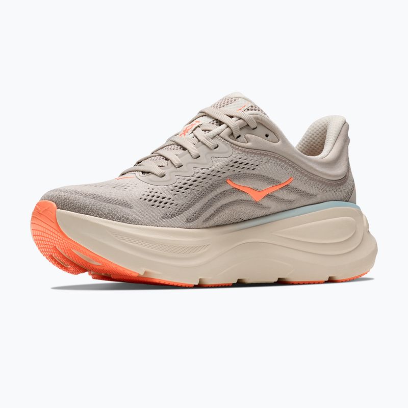 Scarpe da corsa donna HOKA Bondi 9 Wide river rock grey/mineral ore 2