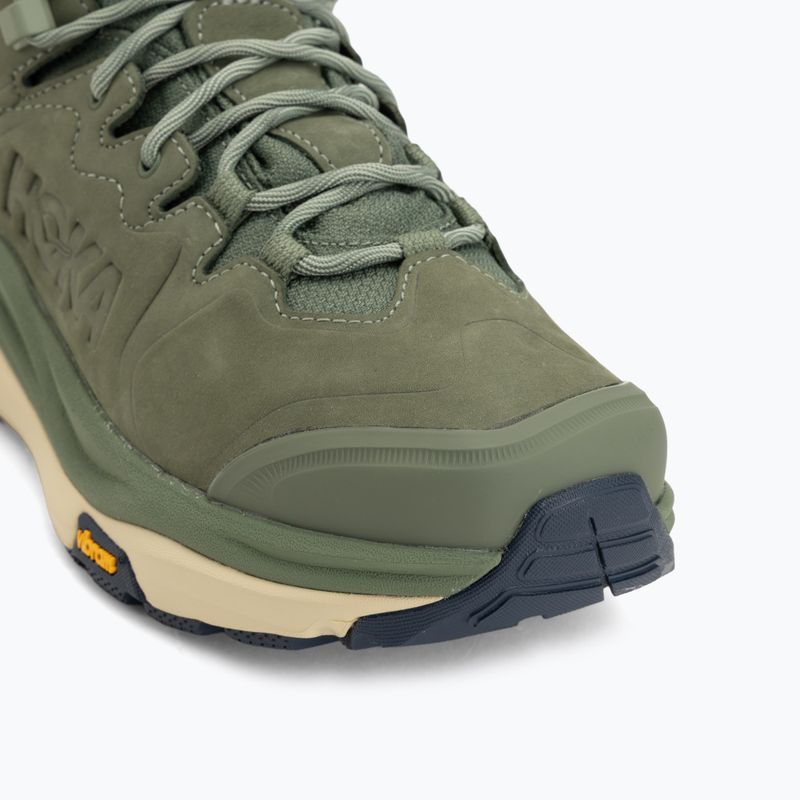 Scarpe da trekking uomo Hoka Kaha 3 GTX nettle leaf/barley flour 7