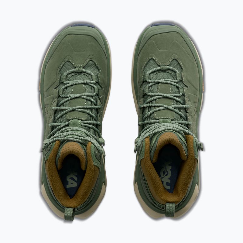 Scarpe da trekking uomo Hoka Kaha 3 GTX nettle leaf/barley flour 8