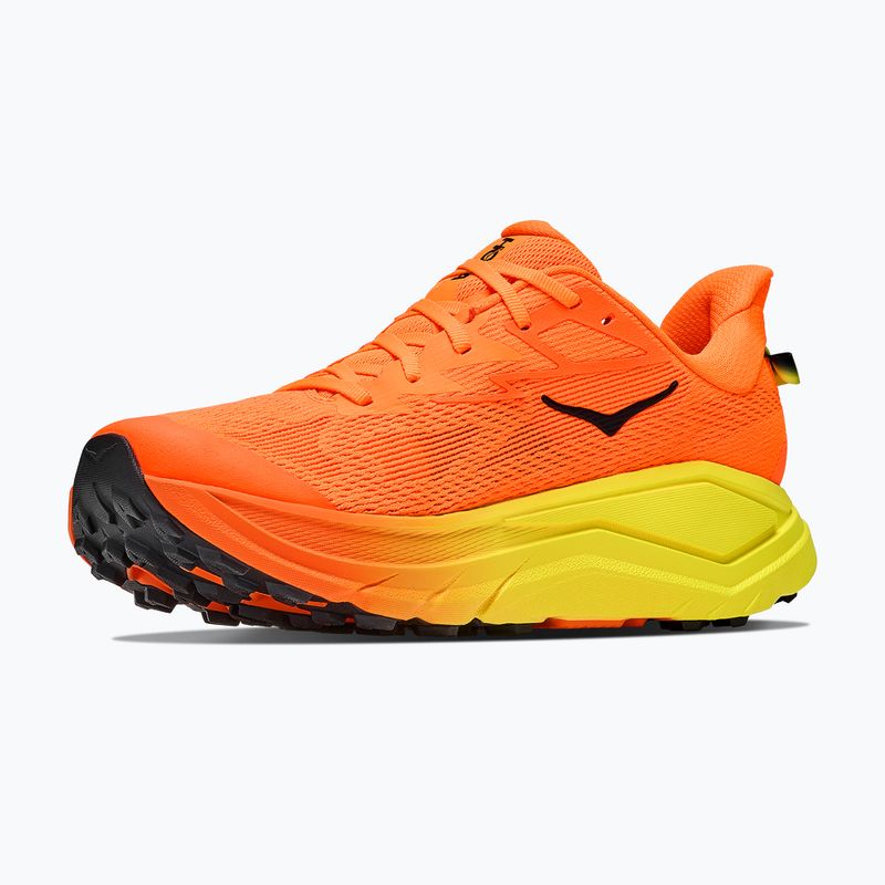 Scarpe da corsa uomo HOKA Challenger 8 neon tangerine/hoka citrus 2