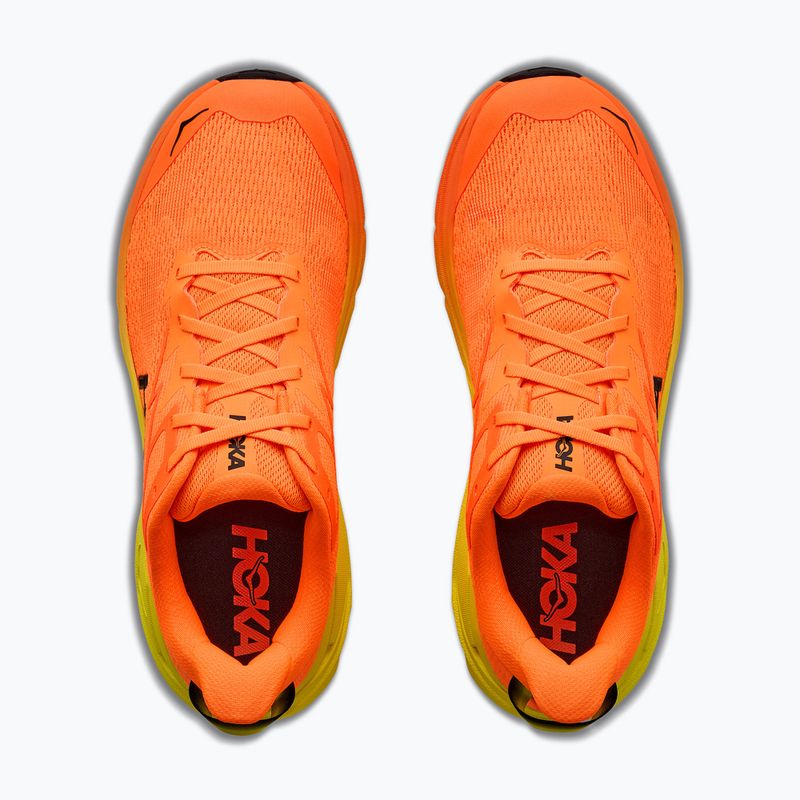 Scarpe da corsa uomo HOKA Challenger 8 neon tangerine/hoka citrus 5