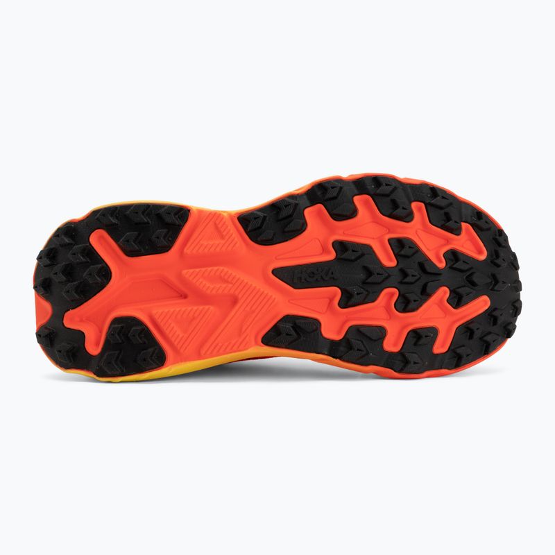 Scarpe da corsa uomo HOKA Challenger 8 neon tangerine/hoka citrus 4