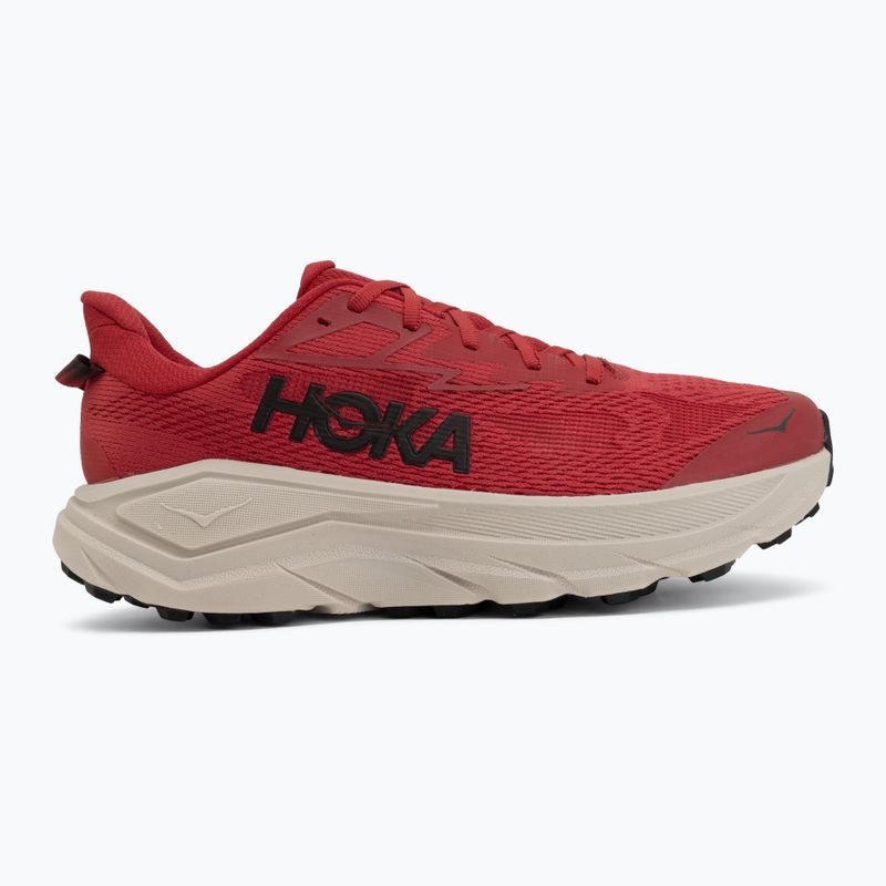 Scarpe da corsa uomo HOKA Challenger 8 red agate/river rock grey 2