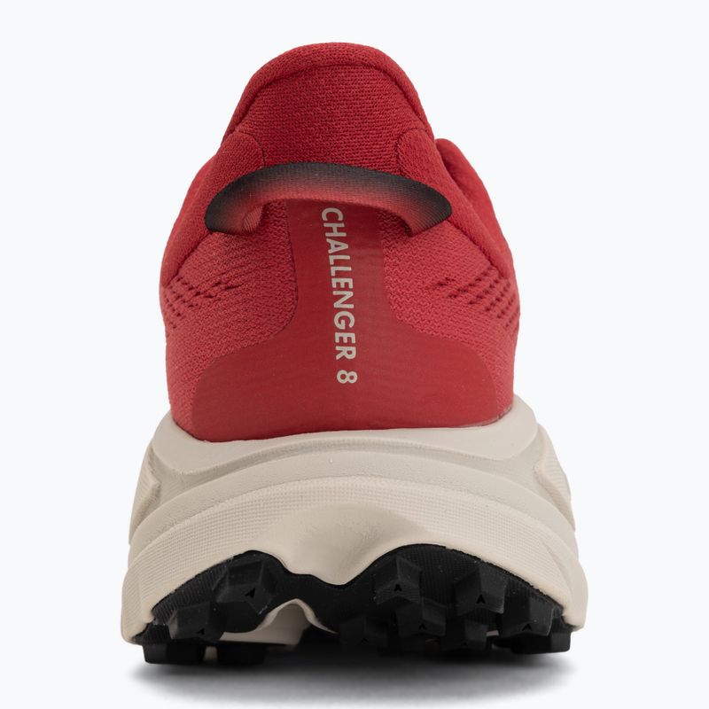 Scarpe da corsa uomo HOKA Challenger 8 red agate/river rock grey 6