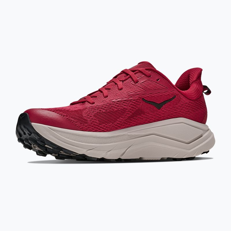 Scarpe da corsa uomo HOKA Challenger 8 red agate/river rock grey 2