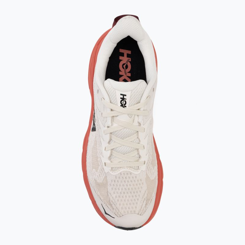 Scarpe da corsa donna HOKA Challenger 8 alabaster/burnt red 5