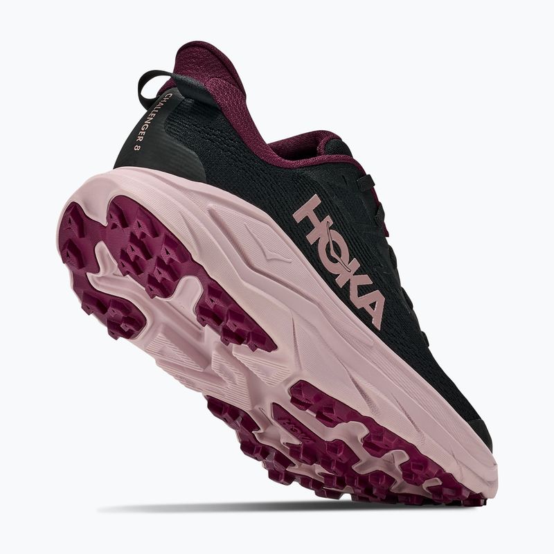 Scarpe da corsa donna HOKA Challenger 8 black/pink opal 3