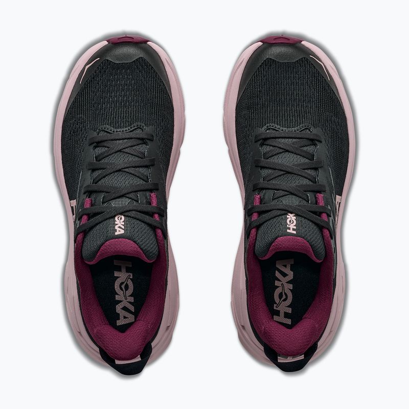 Scarpe da corsa donna HOKA Challenger 8 black/pink opal 5