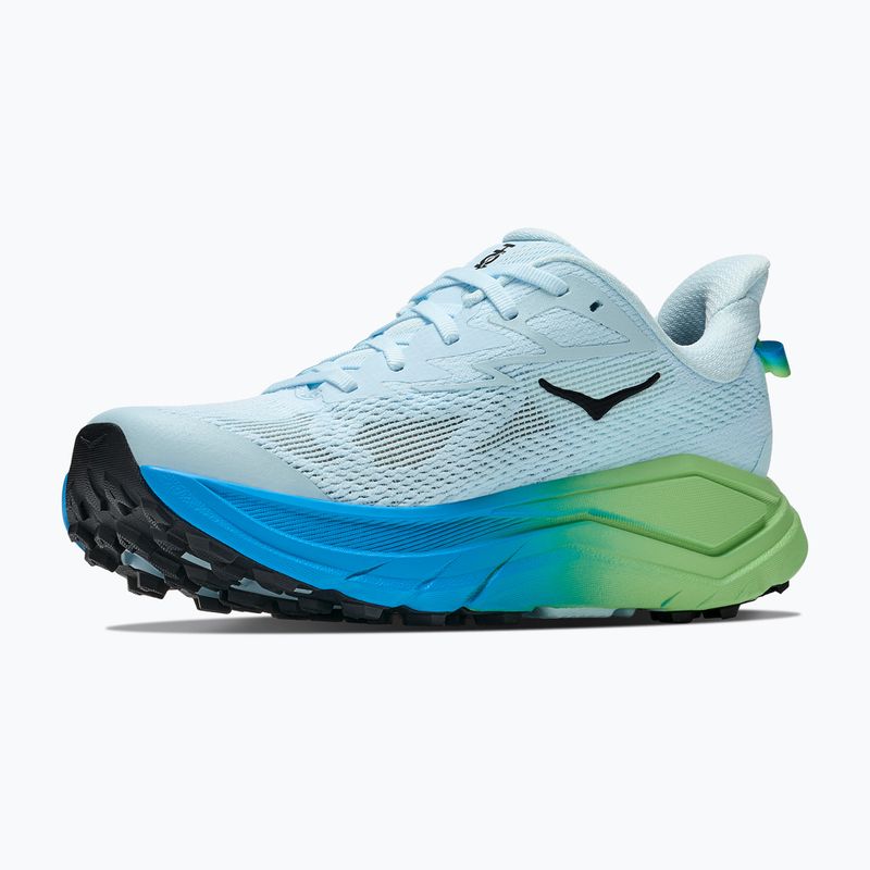 Scarpe da corsa donna HOKA Challenger 8 glimmering blue/tart apple 2