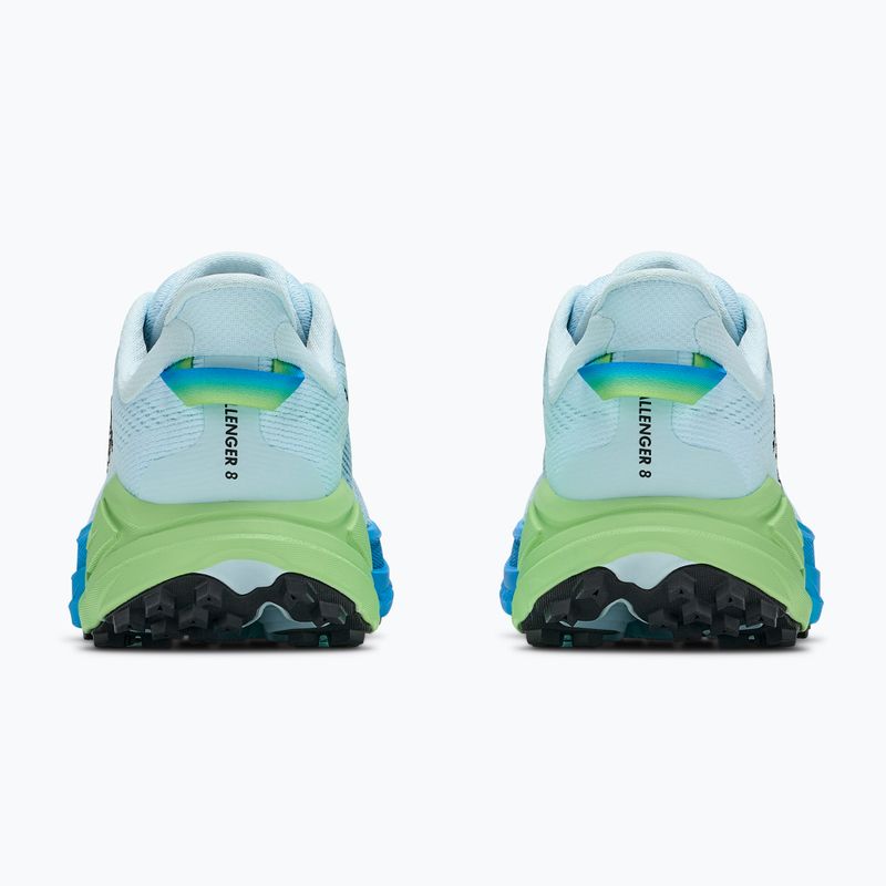 Scarpe da corsa donna HOKA Challenger 8 glimmering blue/tart apple 4