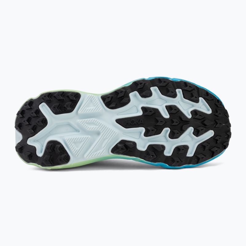 Scarpe da corsa donna HOKA Challenger 8 glimmering blue/tart apple 4