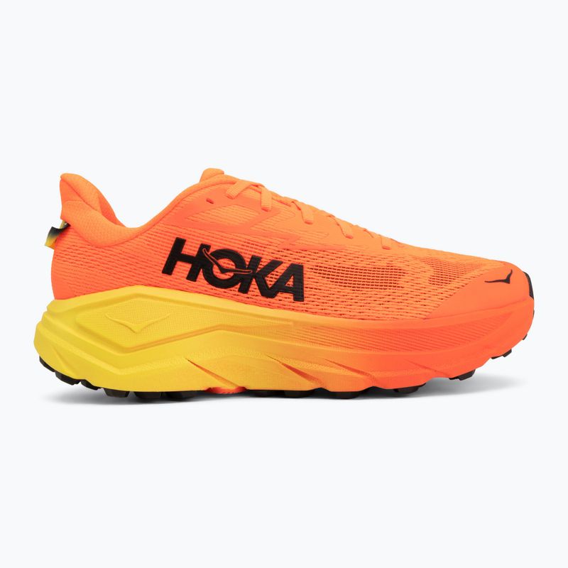 Scarpe da corsa uomo HOKA Challenger 8 Wide neon tangerine/hoka citrus 2