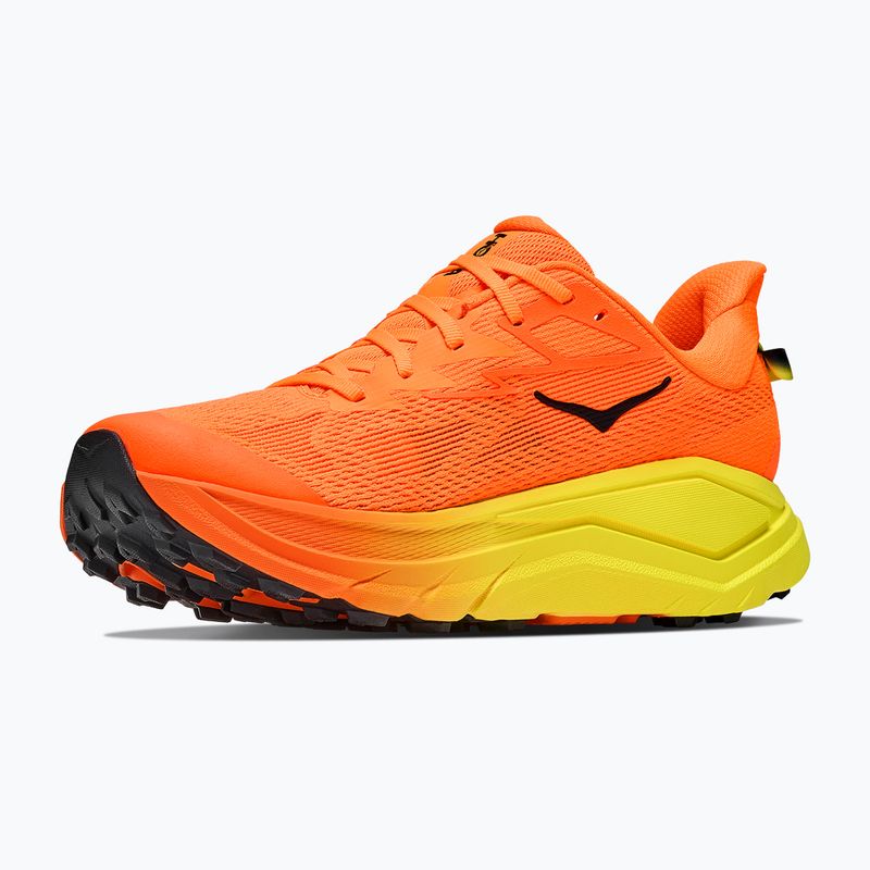 Scarpe da corsa uomo HOKA Challenger 8 Wide neon tangerine/hoka citrus 2