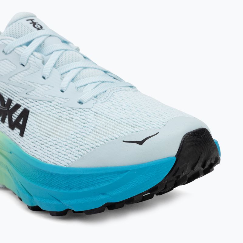 Scarpe da corsa donna HOKA Challenger 8 Wide glimmering blue/tart apple 7