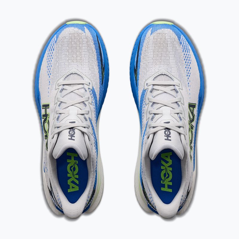 Scarpe da corsa uomo HOKA Mach X 3 cosmic grey/virtual blue 8