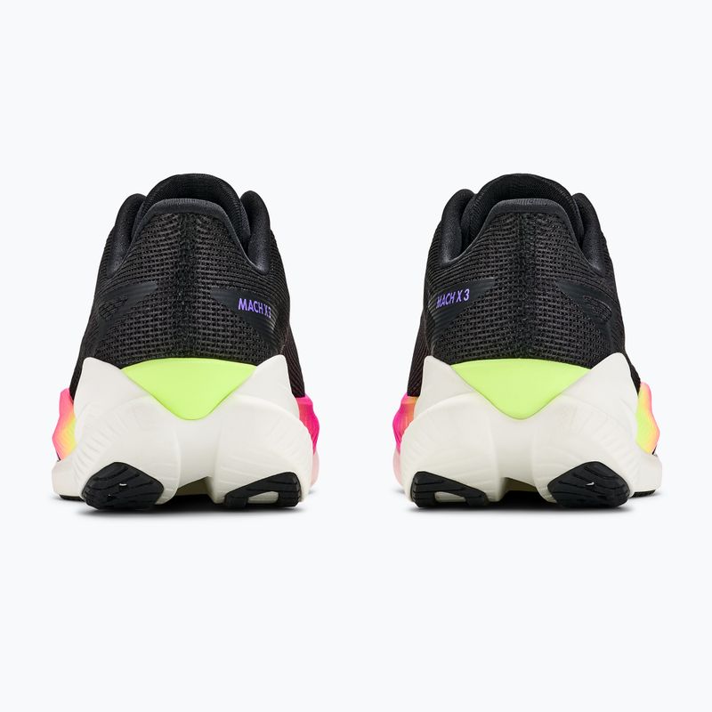 Scarpe da corsa uomo HOKA Mach X 3 black/neon nebula 6
