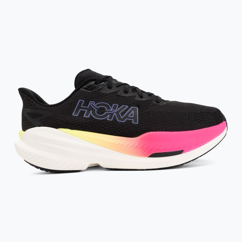 Scarpe da corsa uomo HOKA Mach X 3 black/neon nebula 2
