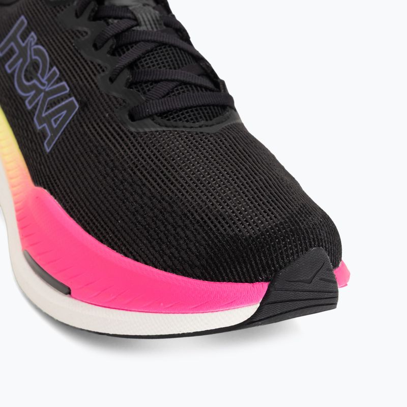 Scarpe da corsa uomo HOKA Mach X 3 black/neon nebula 7