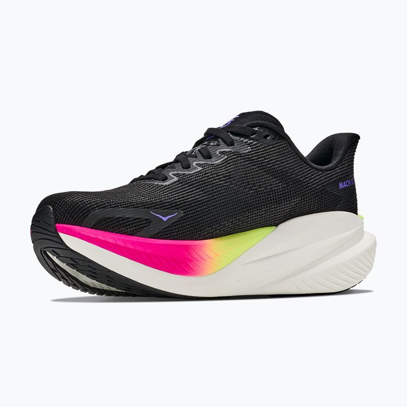 Scarpe da corsa donna HOKA Mach X 3 black/neon nebula 4