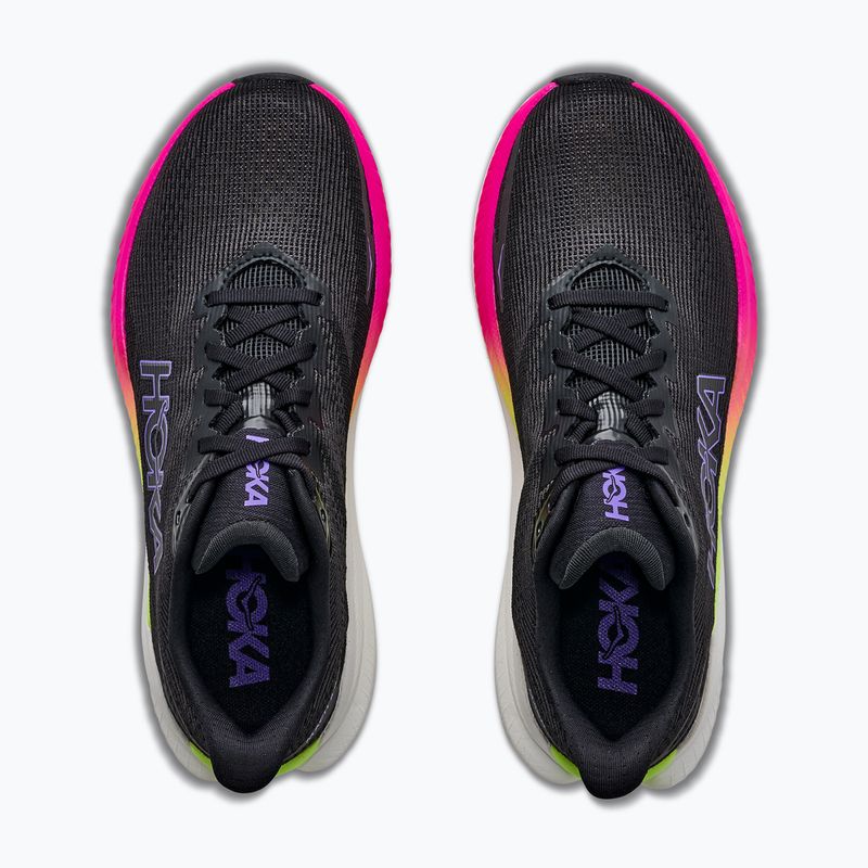 Scarpe da corsa donna HOKA Mach X 3 black/neon nebula 8