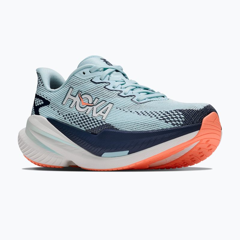 Scarpe da corsa donna HOKA Mach X 3 glimmering blue/varsity navy