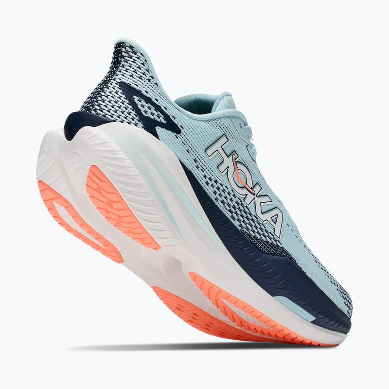 Scarpe da corsa donna HOKA Mach X 3 glimmering blue/varsity navy 5