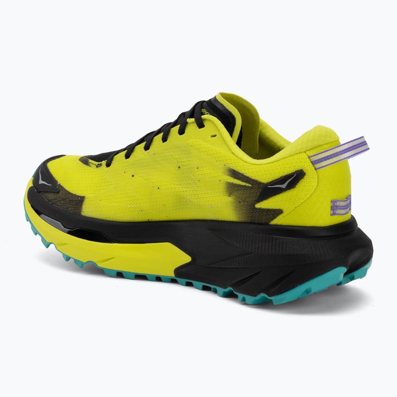 Scarpe da corsa uomo HOKA Mafate 5 black/hoka citrus 3