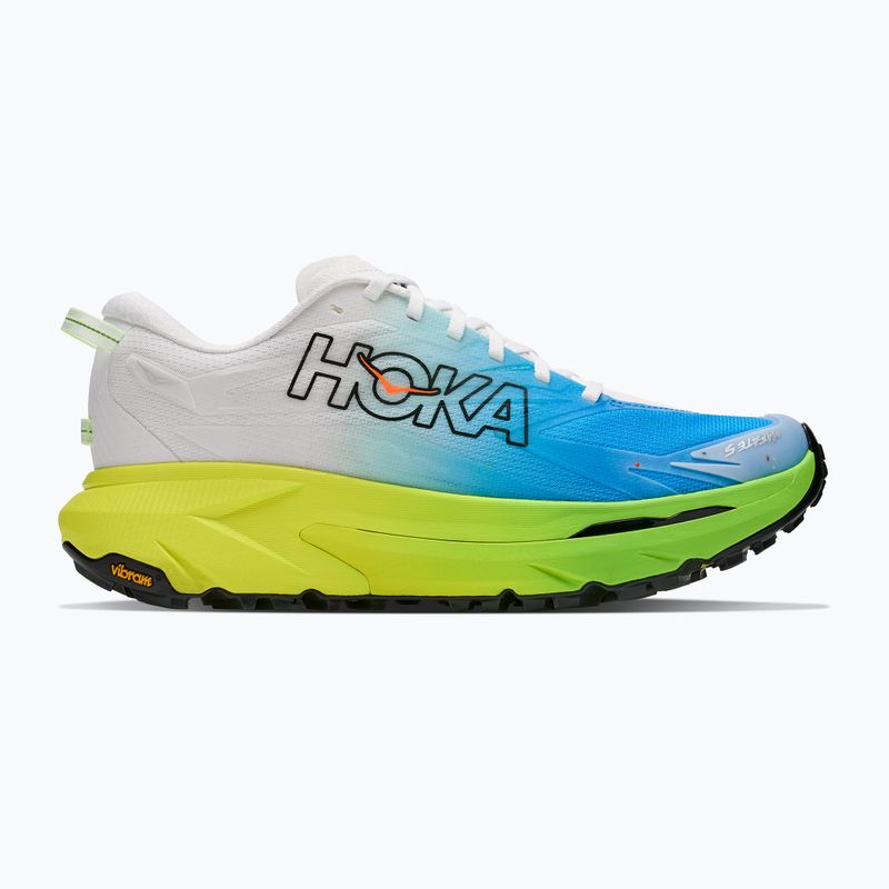 Scarpe da corsa uomo HOKA Mafate 5 frost/hoka citrus 2