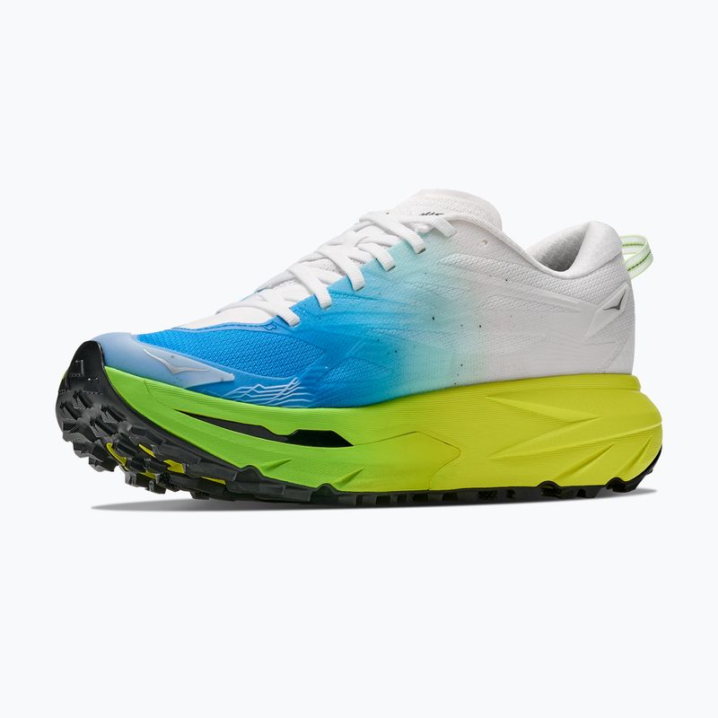 Scarpe da corsa uomo HOKA Mafate 5 frost/hoka citrus 4