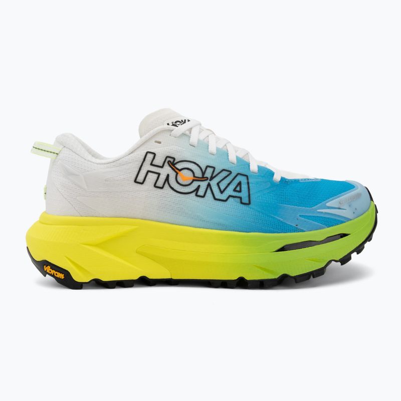 Scarpe da corsa uomo HOKA Mafate 5 frost/hoka citrus 2