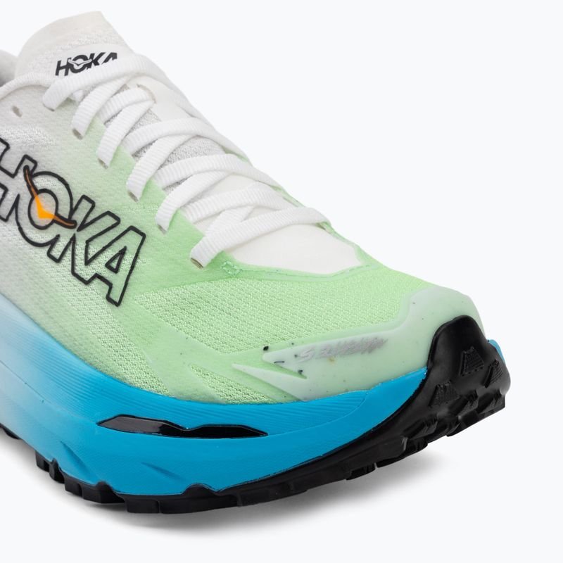 Scarpe da corsa donna HOKA Mafate 5 frost/tart apple 7