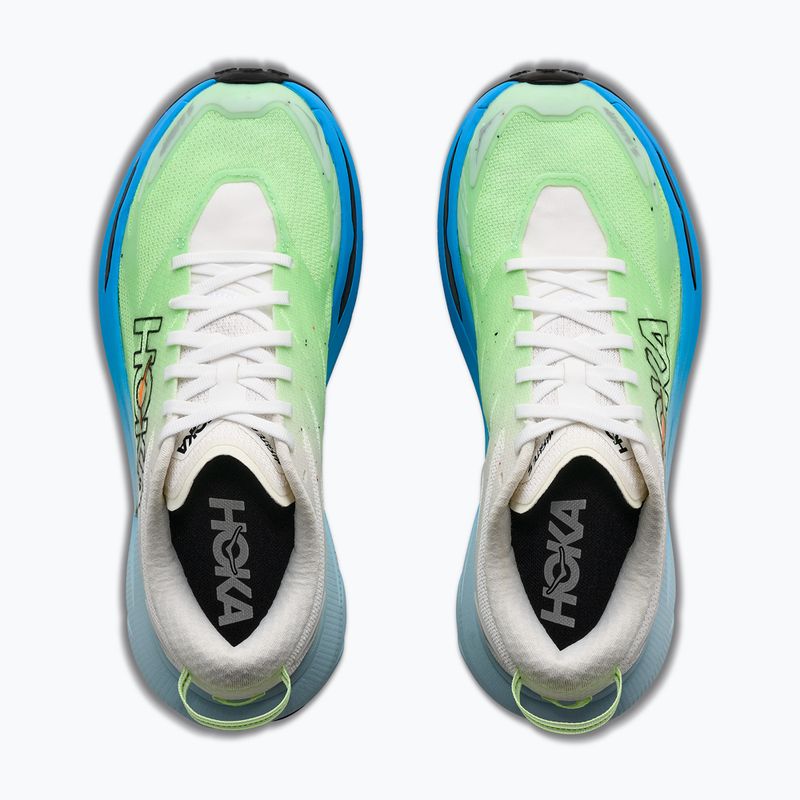 Scarpe da corsa donna HOKA Mafate 5 frost/tart apple 8