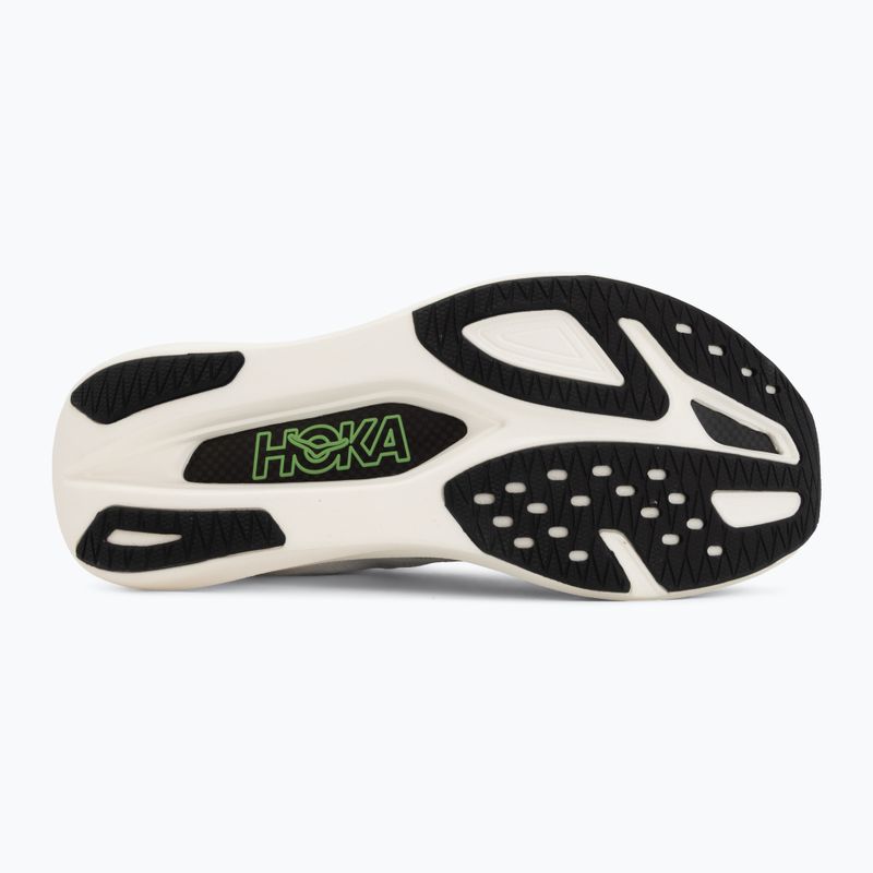 Scarpe da corsa HOKA Rocket X 3 frost/electric lime 4
