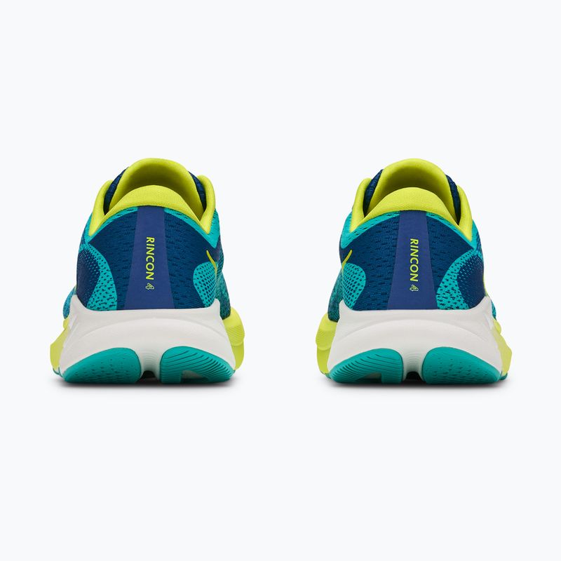 Scarpe da corsa per bambini HOKA Rincon 4 electric aqua/neon hoka citrus 6