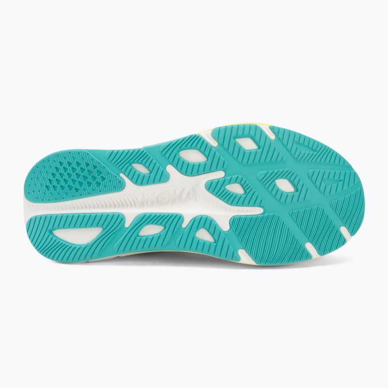 Scarpe da corsa per bambini HOKA Rincon 4 electric aqua/neon hoka citrus 4